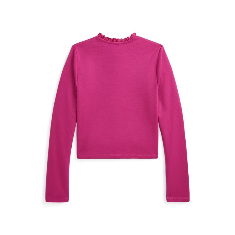 Ralph Lauren Ruffled Ponte Cardigan S-XL image number 1